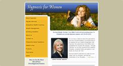 Desktop Screenshot of hypnosisforwomenonline.com